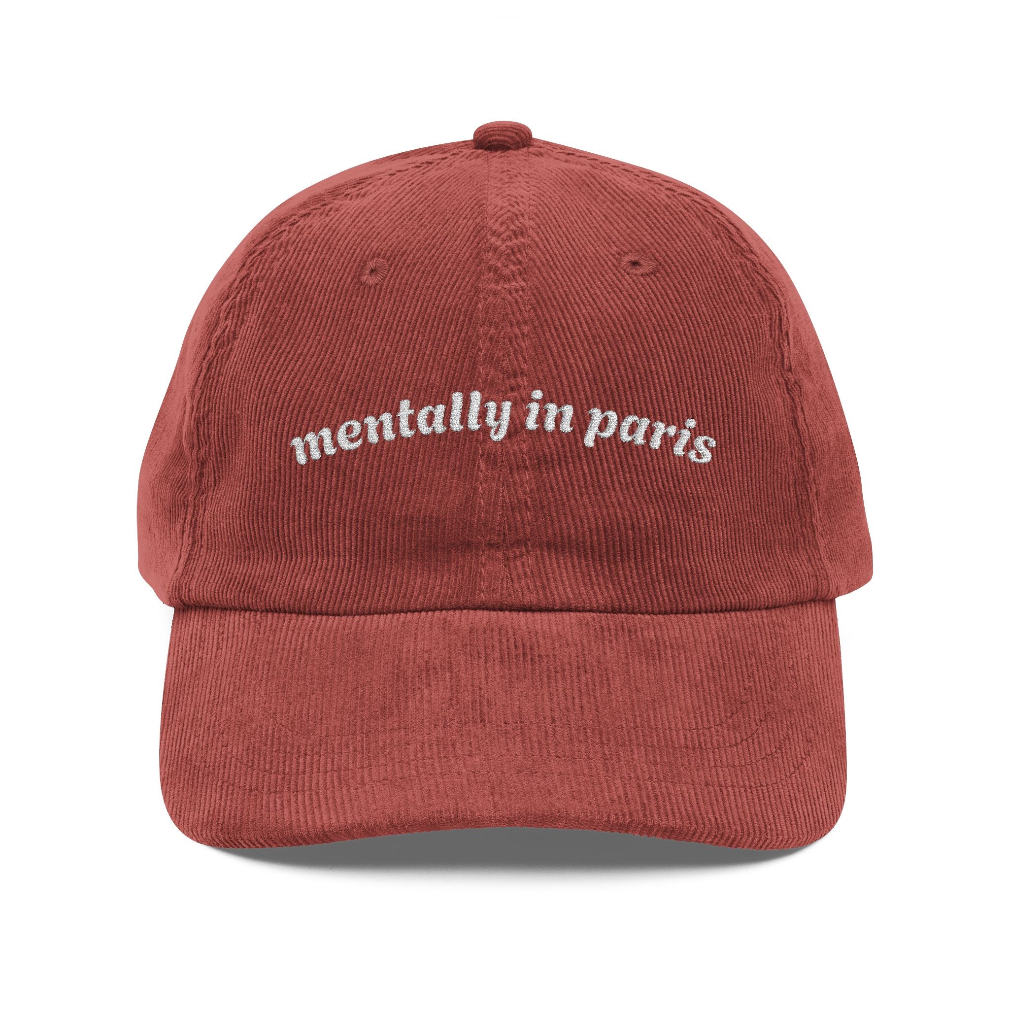 Vintage Corduroy Cap (Embroidery)